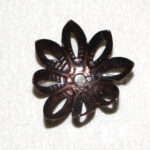 Perlkappe Blume 12mm, 10 St., verschiedene Farben