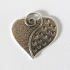 Anhänger Herz 45mm antiksilber