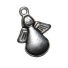 Anhänger Engel Spruch 17mm silberfarbig