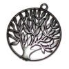 Anhänger Baum 38mm antiksilber