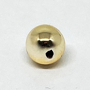 Wachsperlen, 2mm, 800 St. in großer Dose, gold oder silber - Goldperle