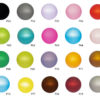 Perle Polaris, verschiedene Farben, 6mm/8mm/10mm/12mm/14mm/16mm/20mm