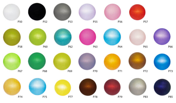 Perle Polaris, verschiedene Farben, 6mm/8mm/10mm/12mm/14mm/16mm/20mm
