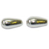 Wachstropfen, 8x4mm, 150 St. in großer Dose, gold oder silber