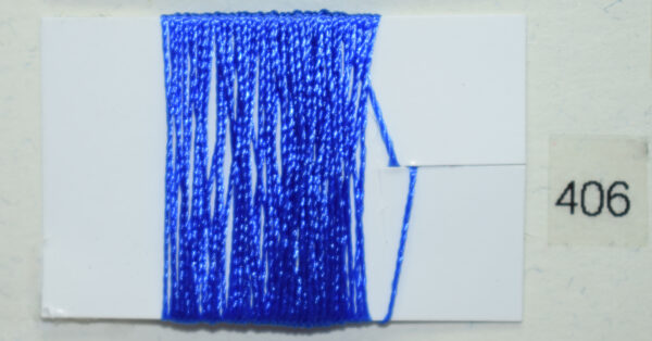 Häkelgarn Nylon 25 Gramm auf Spule, verschiedene Farben, Garn - blau