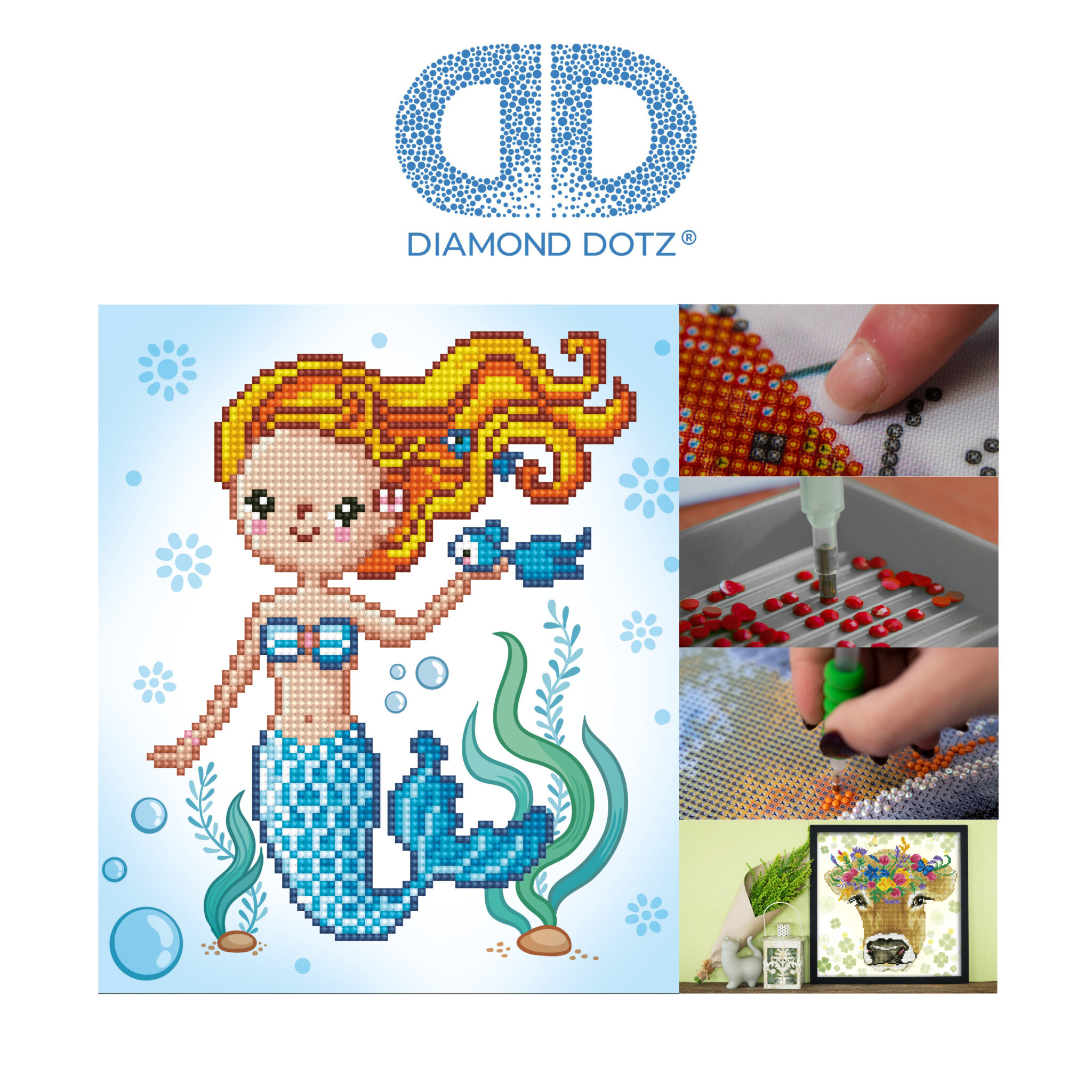 Coral Reef Underwater Scene Stained Glass - View #3