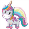Diamond Dotz Motiv "Magic Rainbow", funkelndes Diamantbild zum Selbstgestalten ca. 20 x 20 cm groß, Malen mit Diamanten