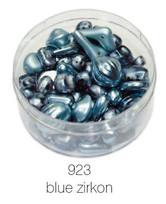 Glasperlen Mischung gewachst, 40 Gramm oder 250 Gramm im Beutel, 17 Farben zur Auswahl